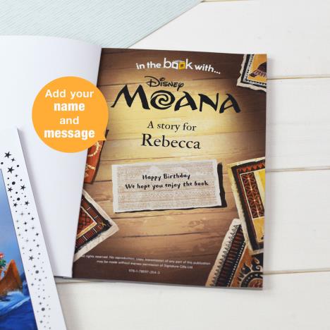 Personalised Disney Little Favourites Moana Book Extra Image 1
